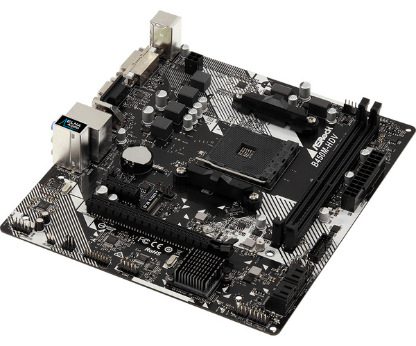 Pllakë amë Asrock B450M-HDV, AMD B450 Socket AM4 micro ATX