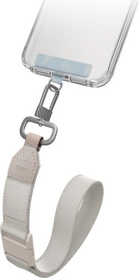 Rrip lanyard universal për telefon Uniq Vista Duo, magnetik, blu bezhë