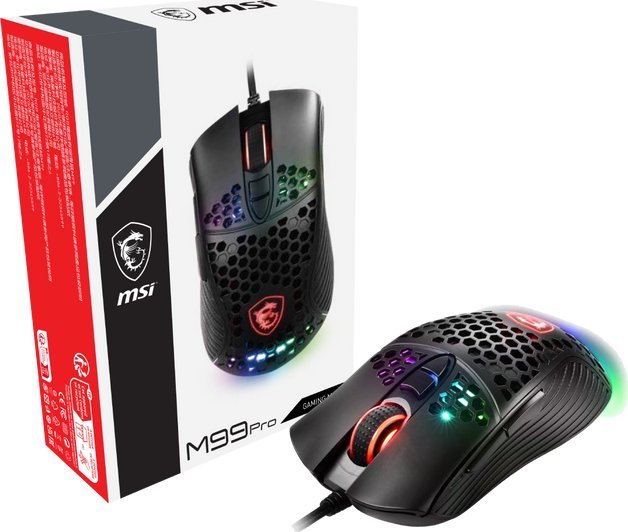 Maus gaming MSI M99 Pro, optik, RGB, i zi