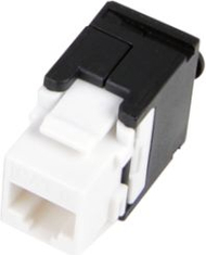 Keystone jack Alantec MKB-U6-1, UTP Cat.6 RJ45, tool-free, i bardhë