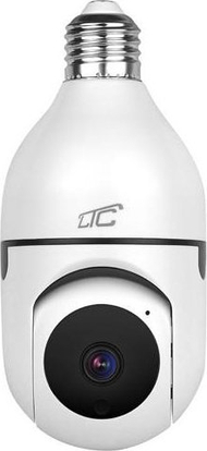 Kamerë sigurie GN Bulb E27 PTZ WiFi, 3Mpix, rrotulluese, e bardhë