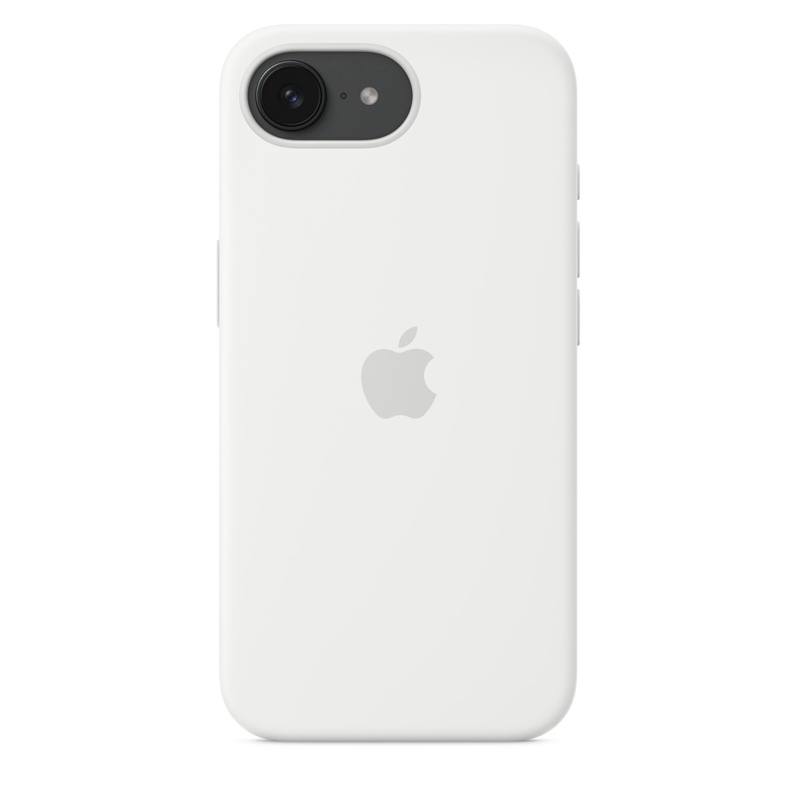 Apple iPhone 16e Silicone Case, White 2
