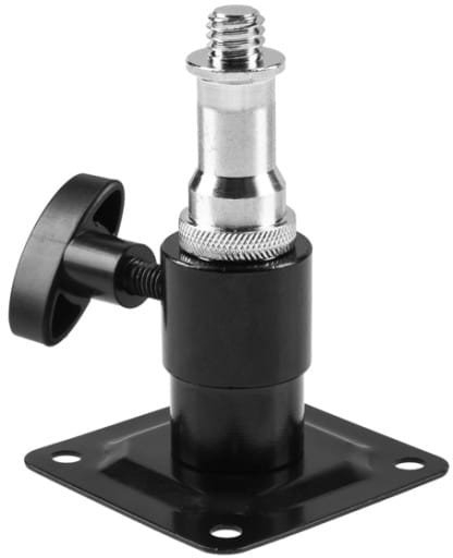Pllakë muri për ndriçim GlareOne, pin 1/4", pin 3/8", metalike