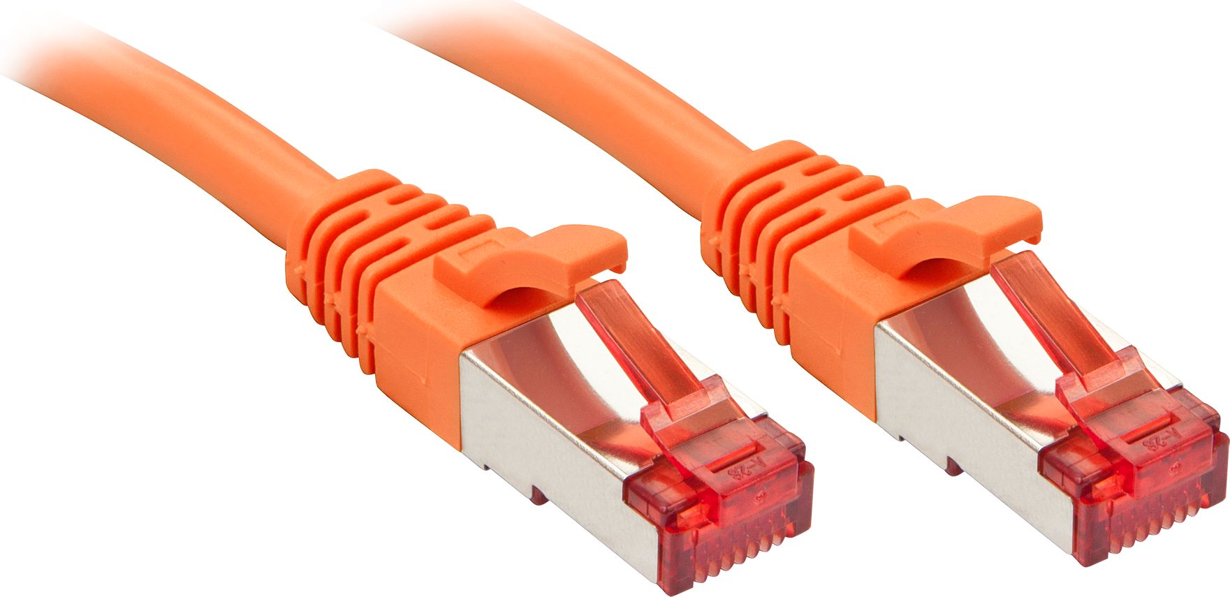 Kabllo Lindy Patchcord Cat6, S/FTP, 7.5m, portokalli