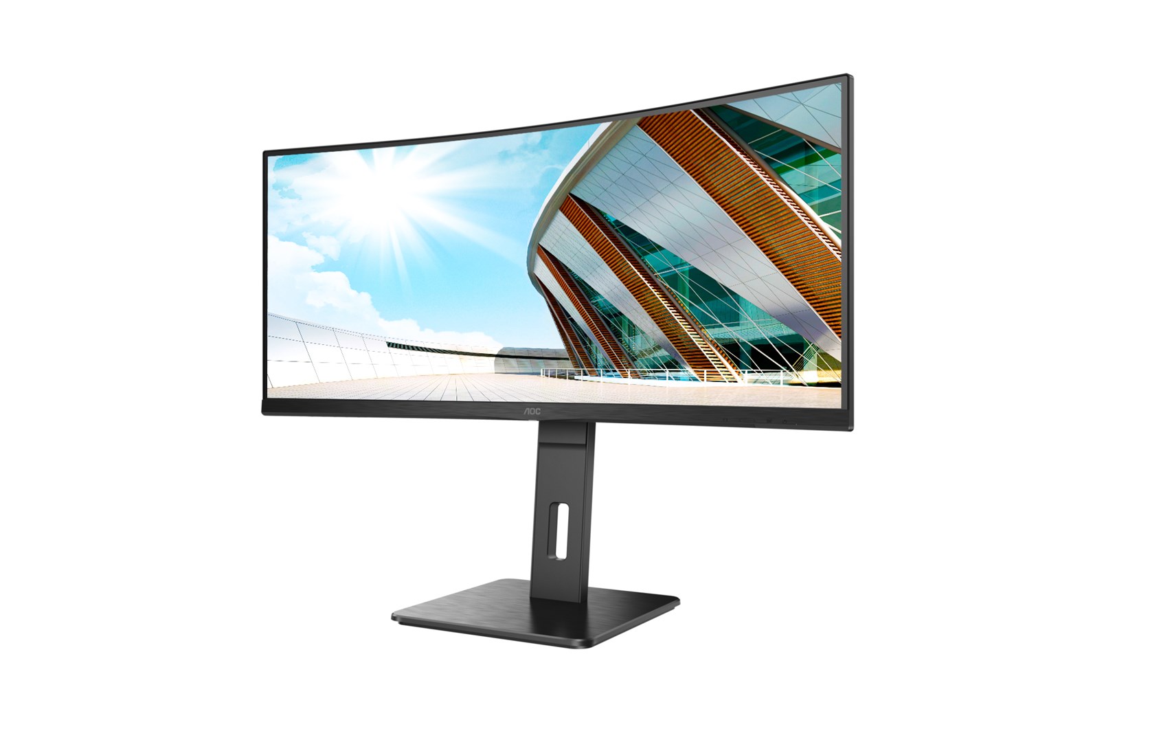 Monitor AOC CU34P2A, 34", 3440x1440, 100Hz, i zi