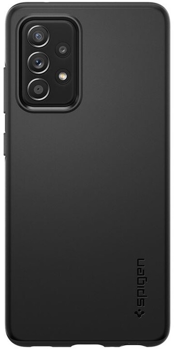 Spigen Thin Fit Заштитна маска за Samsung Galaxy A52 / A52 (5G), црна