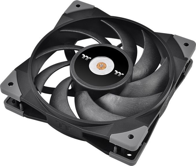 Ventilator PC Thermaltake Toughfan 12, set 2x120mm, PWM, gri