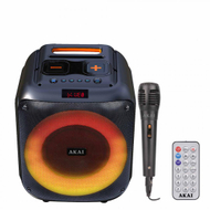 Kutí zëri portative Akai Abts-V30, 40W RMS, Bluetooth, e zezë