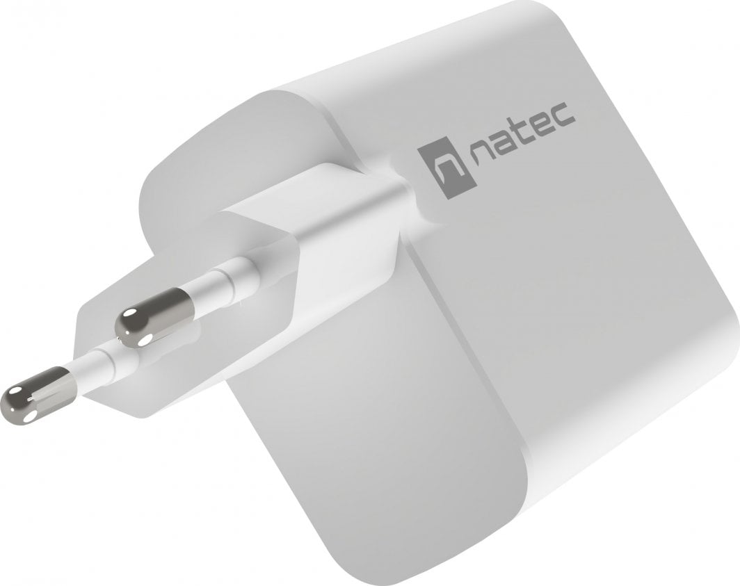 Karikues Natec Ribera 1x USB-A 1x USB-C 3.25 A (NUC-2144)