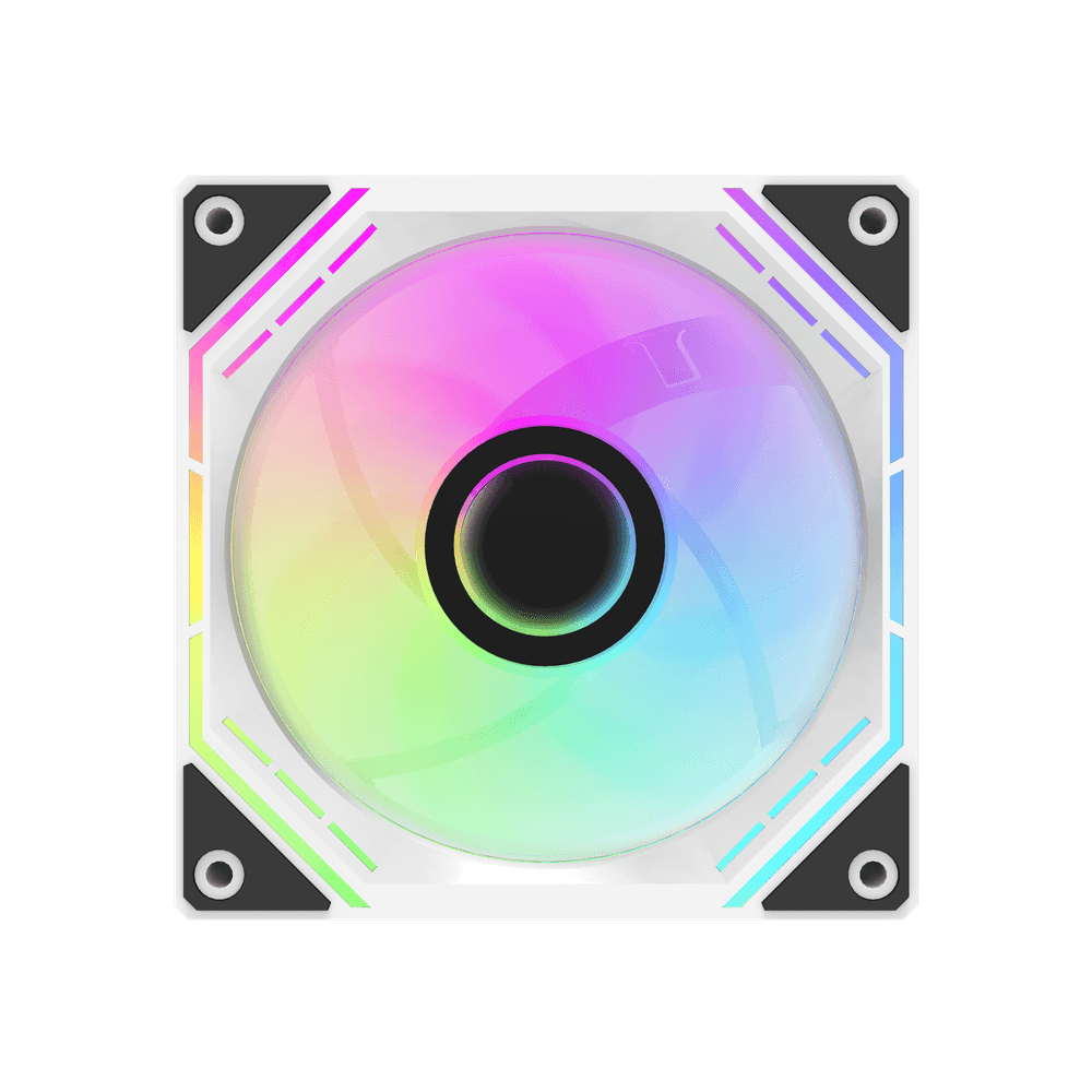 Ftohës Darkflash Fans Infinity 32 3-in-1, 120mm, ARGB, i bardhë