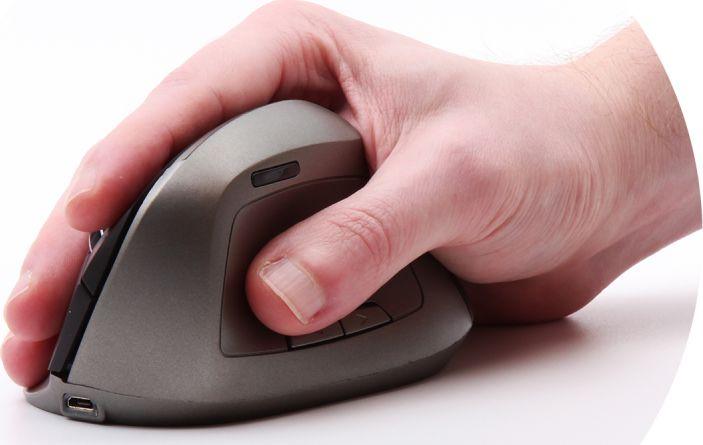 Maus Ordissimo Ergonomic, wireless, USB, i hirt