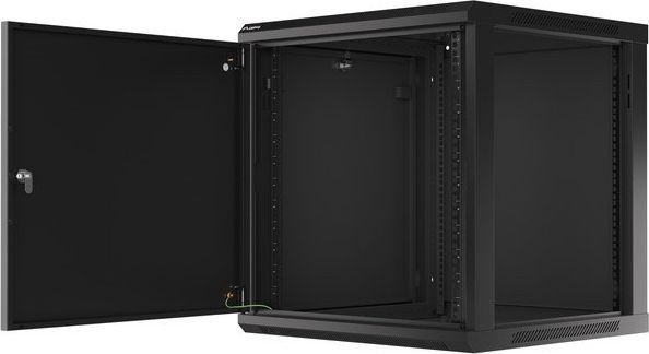Kabinet rrjeti Lanberg WF01-6612-00B, 19" 12U, 60kg, i zi