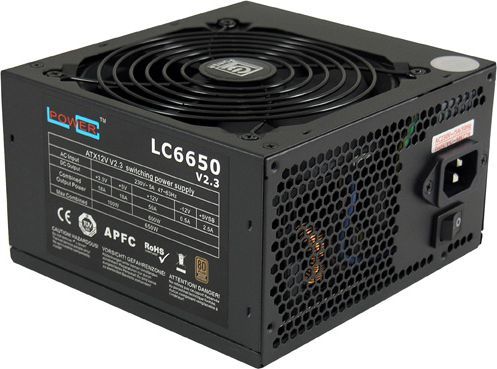 Напојување LC-Power Super Silent LC6650V2.3 ATX, 650W