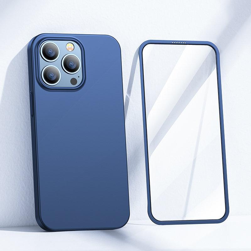 Mbulesë telefoni Joyroom JR-BP935, për iPhone 13 Pro, 360 Full Case, blu