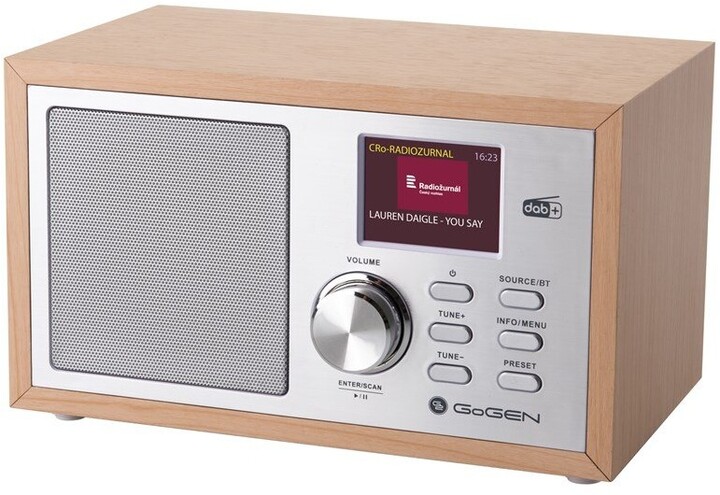 Radio GoGEN DAB620, e argjendtë