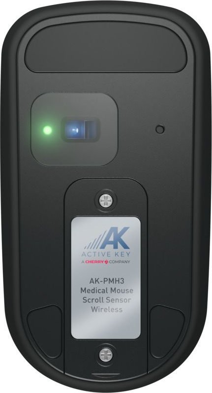 Mouse mjekësor CHERRY AK-PMH3, wireless, IP68, i zi