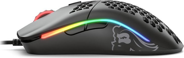Maus gaming Glorious Model O Mat, RGB, me kabllo, i zi mat