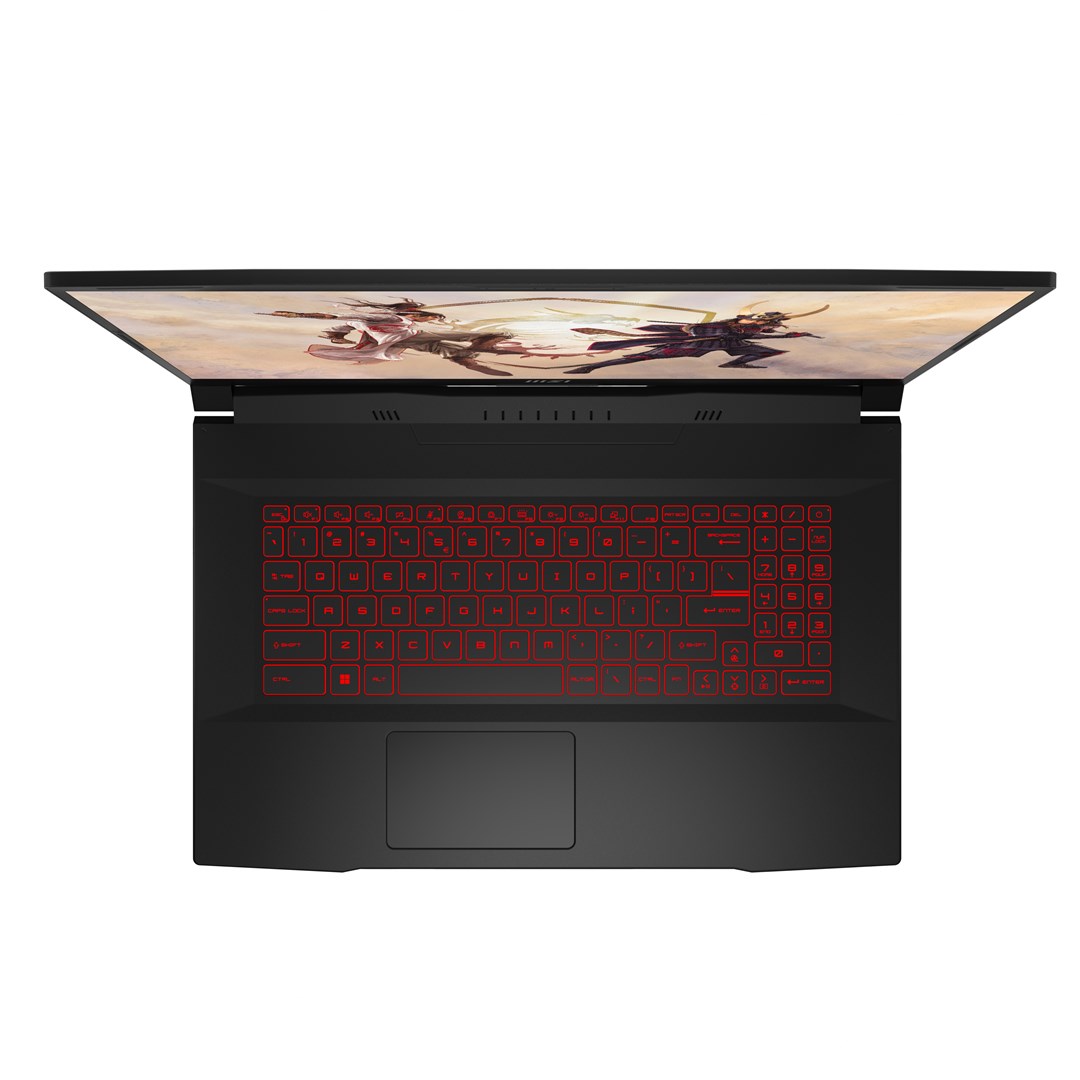 Laptop MSI Gaming GF76, 17.3", Intel i7-12700H, 16 GB RAM, 512 GB SSD, NVIDIA GeForce RTX 3050, i zi