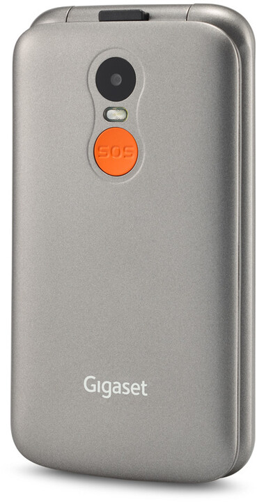Celular Gigaset GL590, 2.8'', 32GB, i hirtë