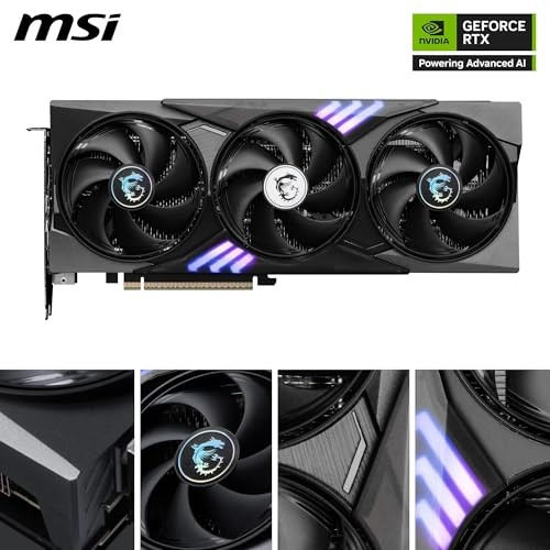 Karta grafike MSI GeForce RTX 5060 Ti GAMING TRIO OC, 16GB GDDR7, PCIe 4.0, e zezë
