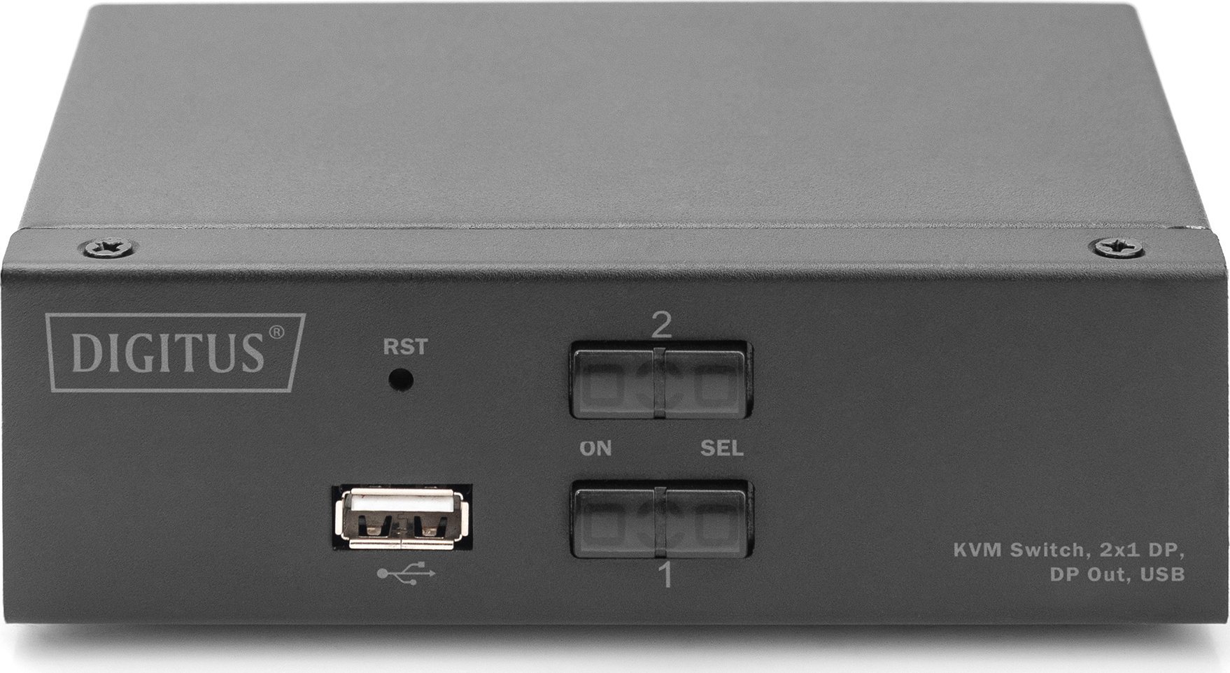KVM Switch Digitus DS-12851, 2x DP, 4K 60Hz, USB