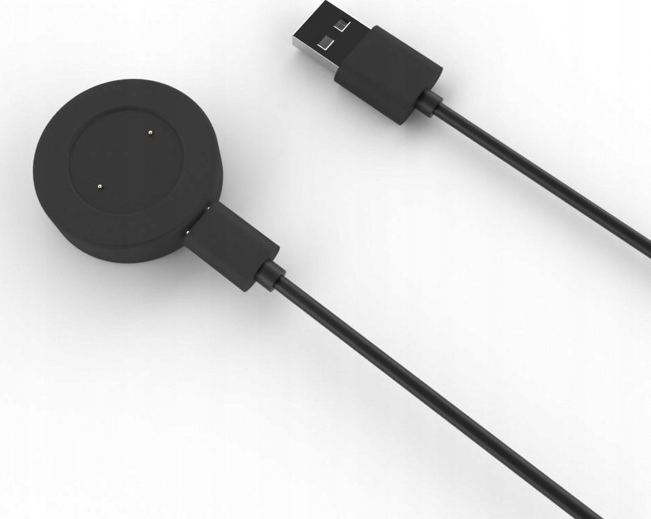 Kabllo karikimi Fixed për Huawei Watch GT GT 2, 1m, USB A, e zezë