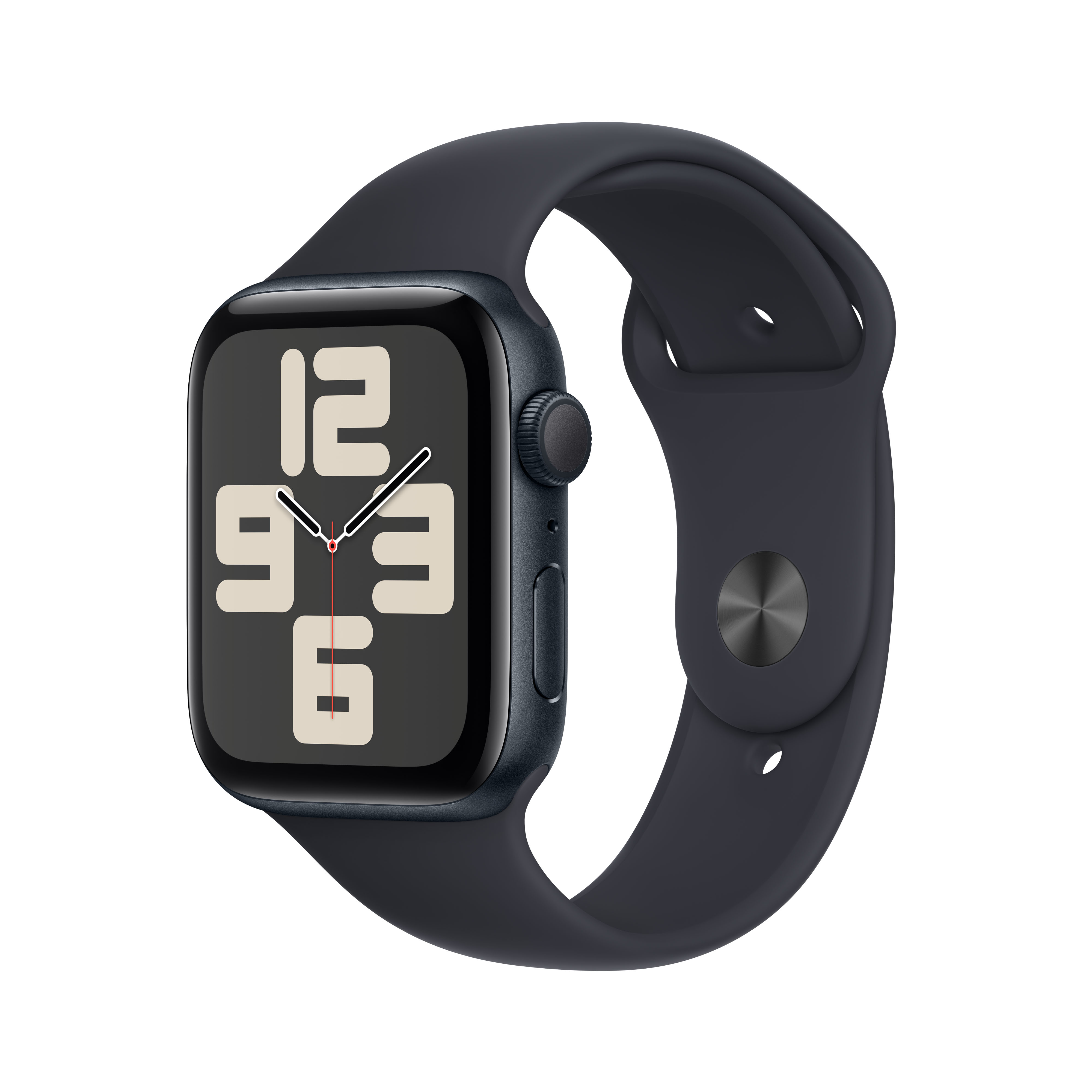 Apple Watch SE2 V2 GPS, 44mm, Midnight Aluminium Case me Midnight Sport Band, S/M