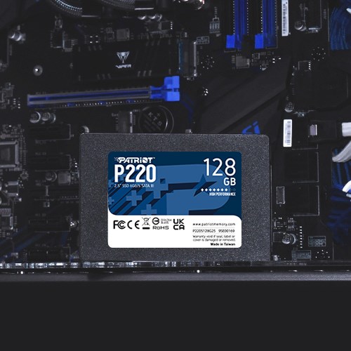 Disk SSD Patriot Memory P220 128GB, 2.5", SATA III