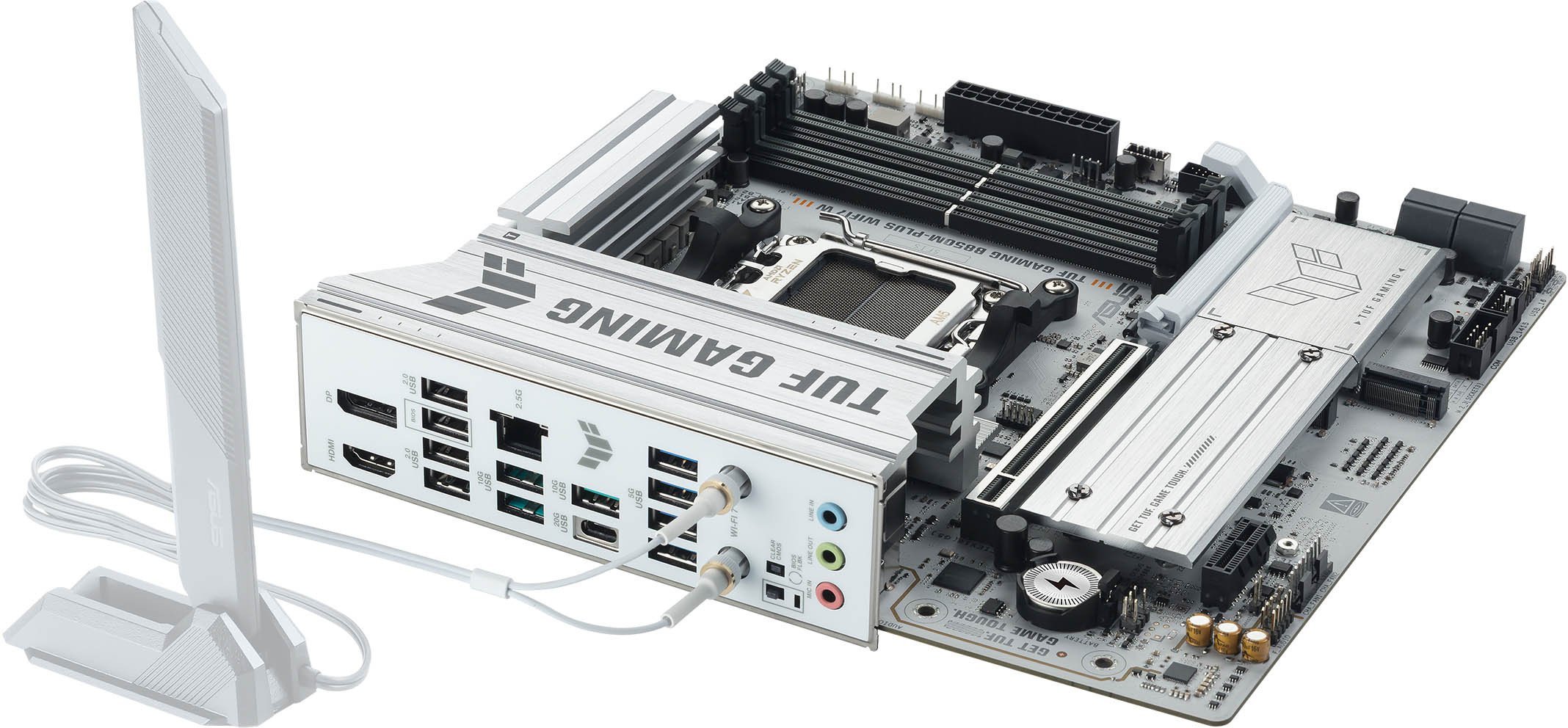 Pllakë amë ASUS TUF Gaming B850M Plus, AMD B850, WiFi 7, Micro ATX