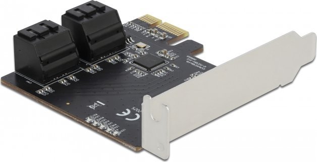 Kartë zgjeruese DeLOCK PCI Express x1, 4 porta SATA, low profile