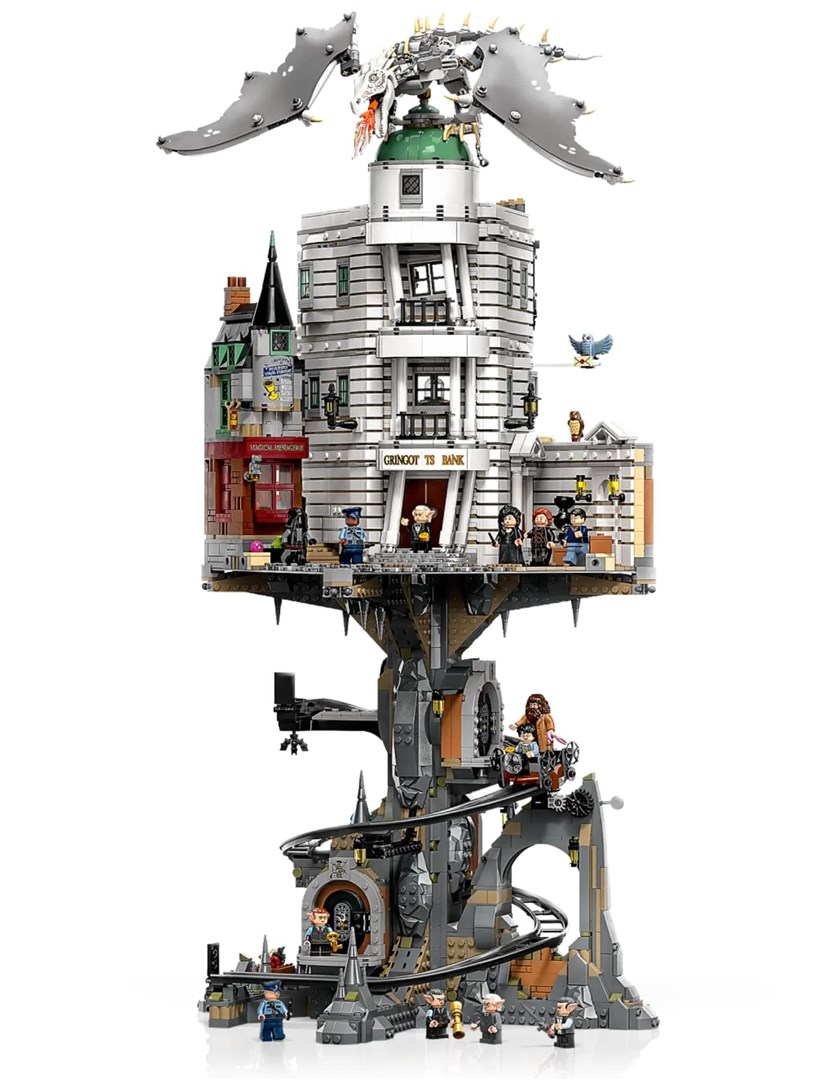 Set LEGO Harry Potter 76417 Gringotts Bank, Collector's Edition, 18+, shumëngjyrësh