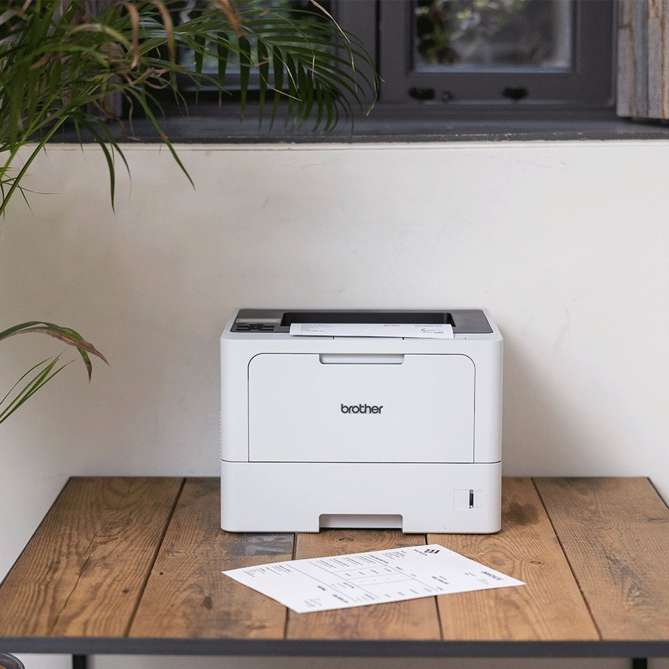 Printer lazer Brother HL-L5210DNT, 48 fpm, 1200 x 1200 DPI, bardh e zi
