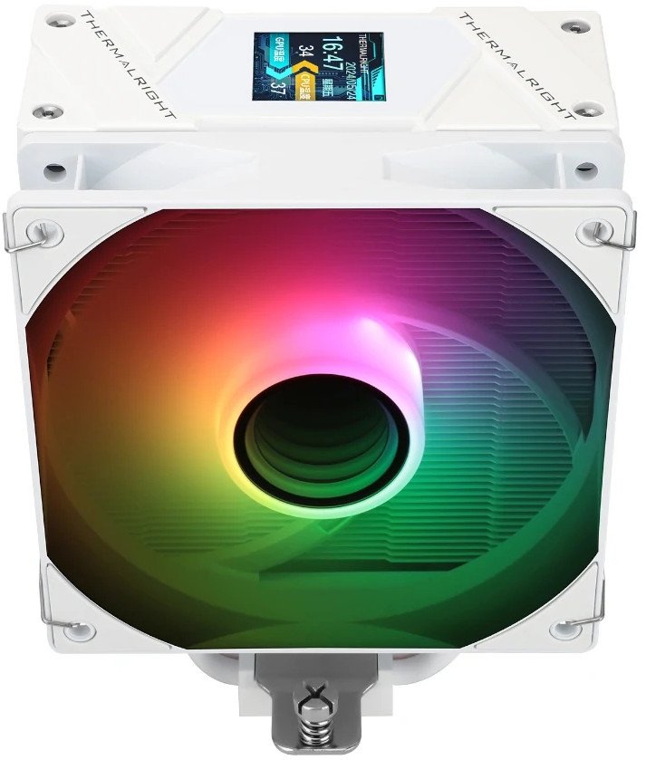 Ftohës CPU Thermalright Assassin Spirit 120 Vision, IPS 1.54", ARGB, i bardhë