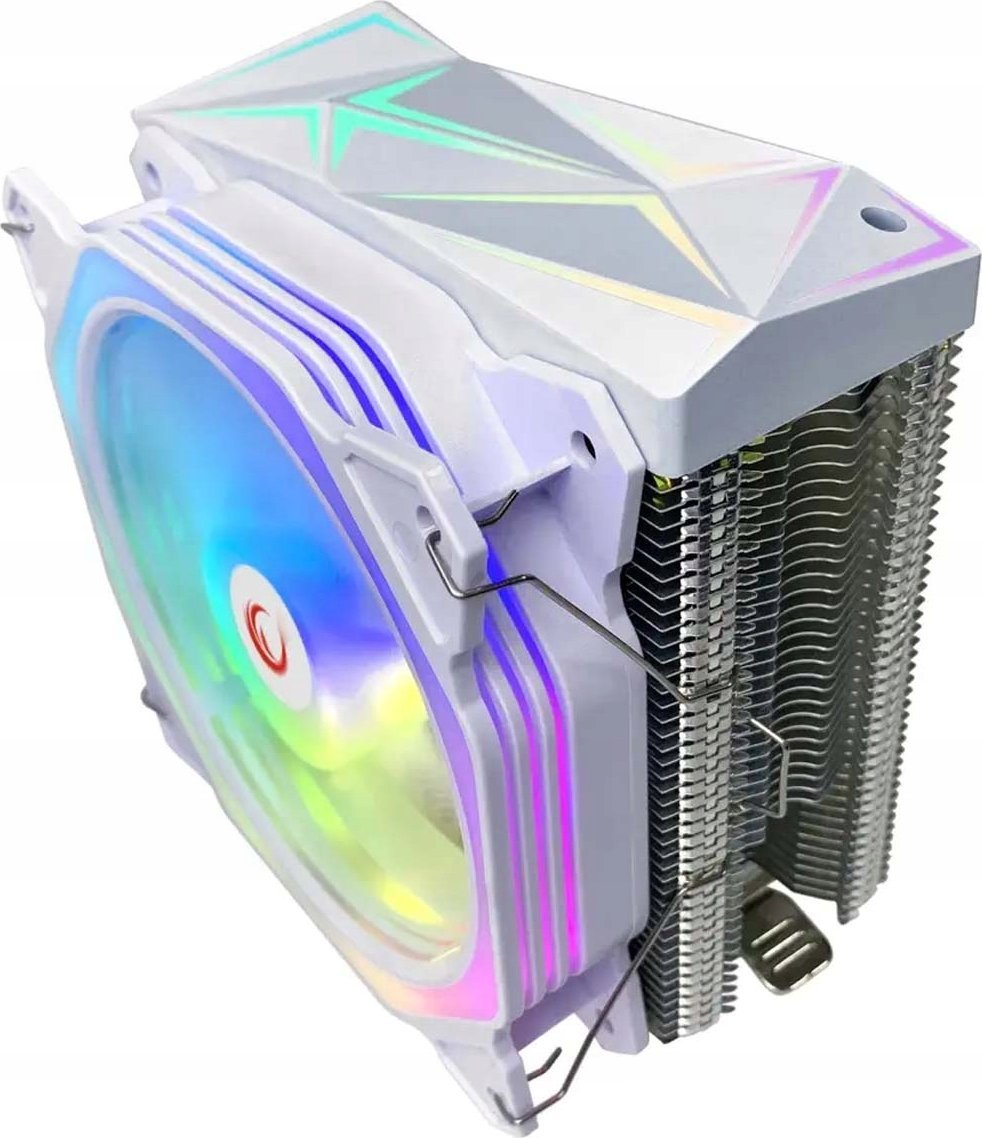 Ладилник за процесор Rampage Octagon C50, вентилатор 120 mm, TDP 165W, бел
