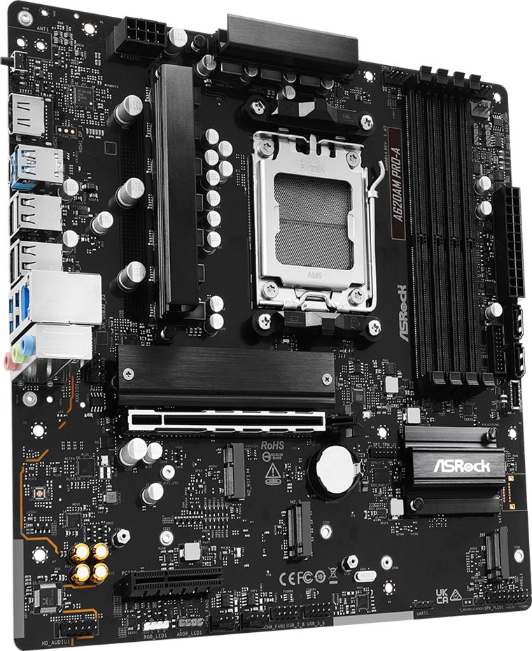 Motherboard ASRock A620AM PRO-a WIFI, Socket AM5, DDR5, Wi-Fi 6E