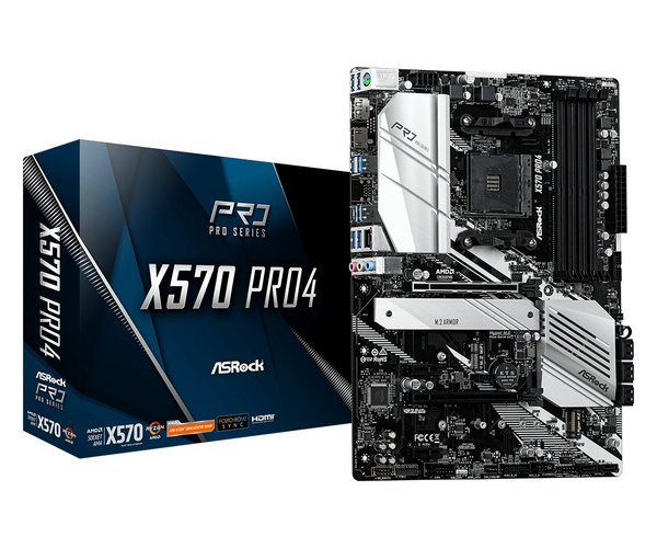 Pllakë amë Asrock X570 Pro4 AMD X570 Socket AM4 ATX