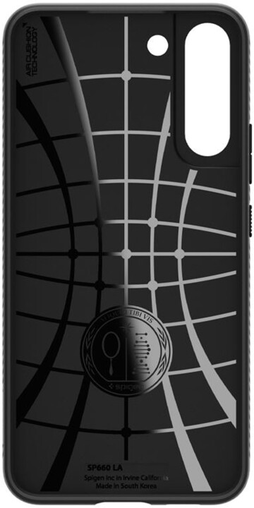 Mbrojtëse Spigen Liquid Air për Samsung Galaxy S22, e zezë