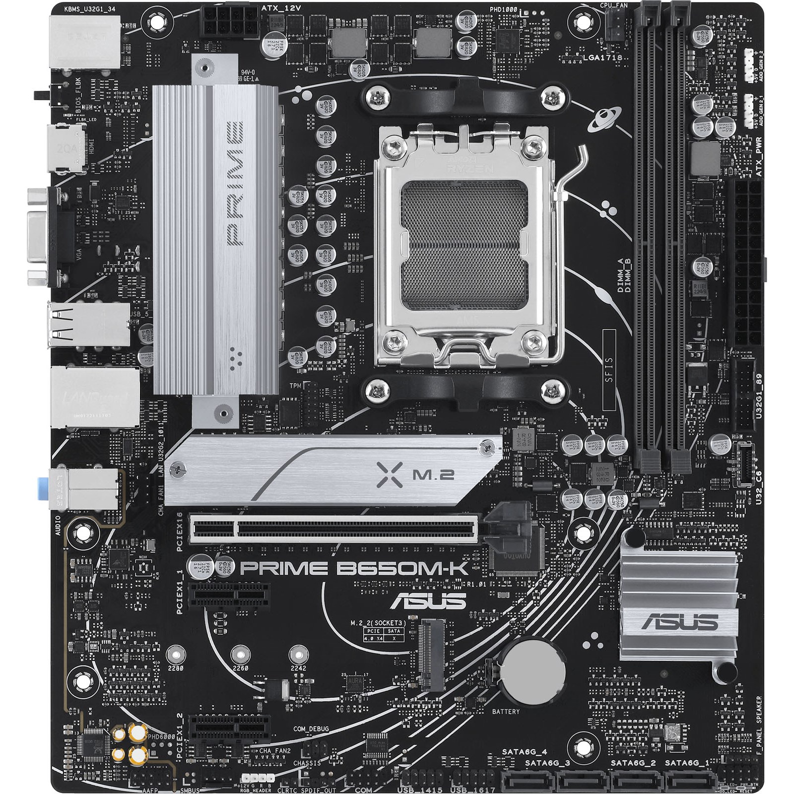 Pllakë amë Asus AMD B650 Micro-ATX