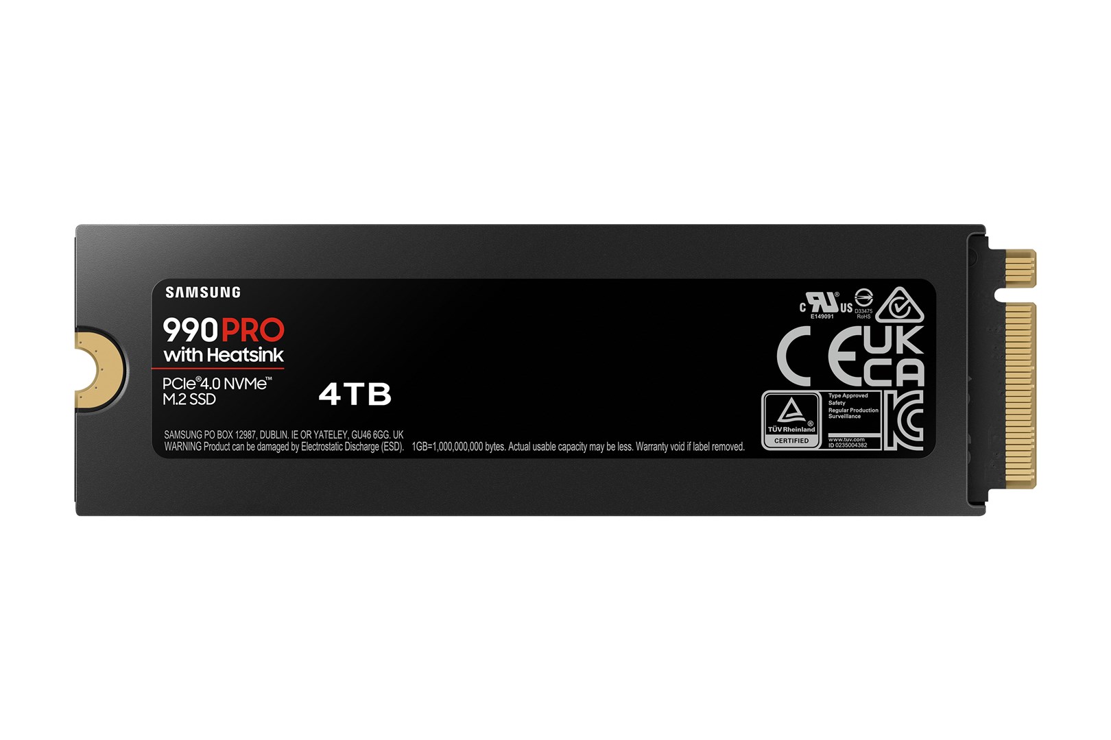 Disk SSD Samsung 990 PRO, M.2, 4TB, PCIe 4.0