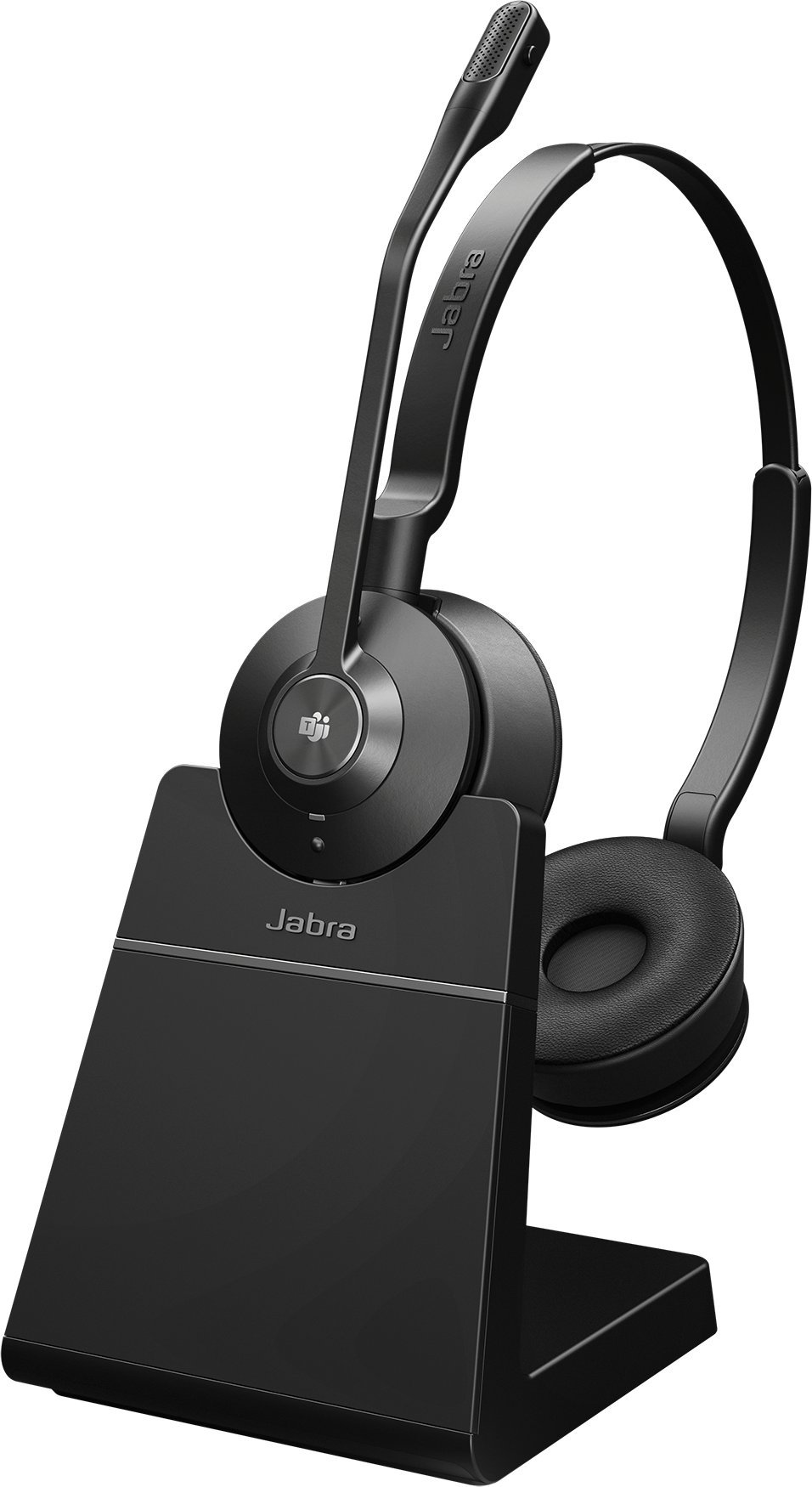 Kufje me mikrofon Jabra Engage 55 SE MS Stereo, USB, pa tela, me Charging Stand, e zezë