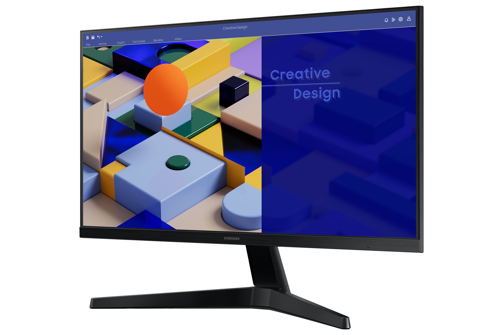 Monitor Samsung S27C314EAU, 27”, FHD, IPS, i zi