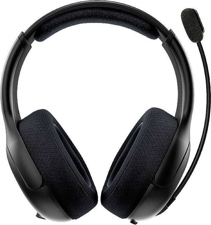 Kufje wireless gaming PDP LVL50, 50mm, për PS4 PS5, të zeza