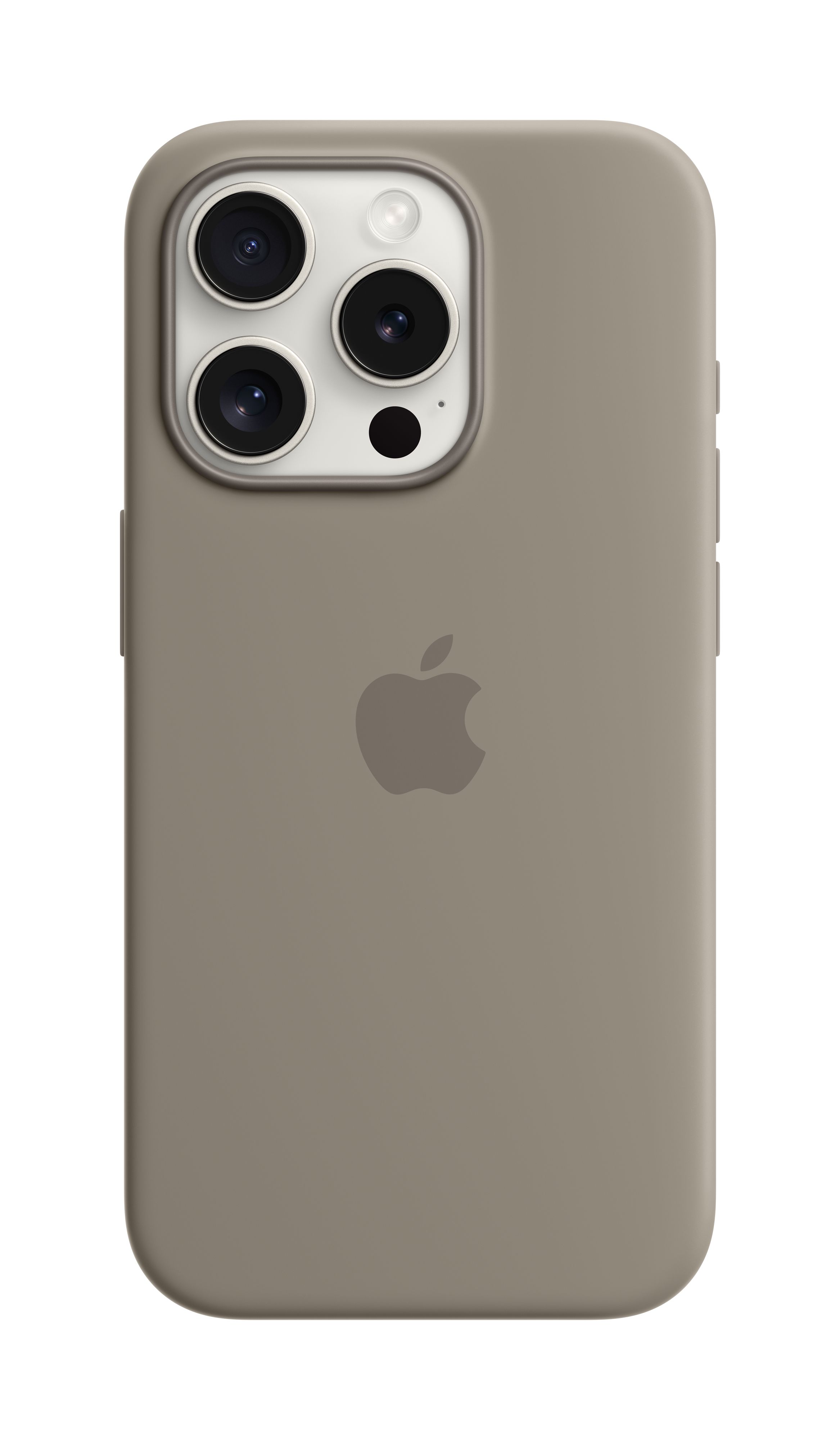 Apple iPhone 15 Pro Silicone Case me MagSafe, Clay