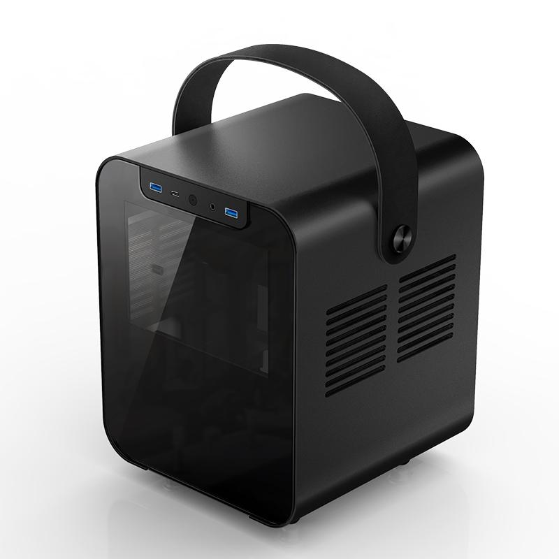 Kasë Jonsplus BO 100, e zezë, Small Form Factor