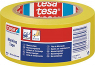 Shirit ngjitës paralajmërues Tesa Tesaflex, 33m, 50mm, i verdhë