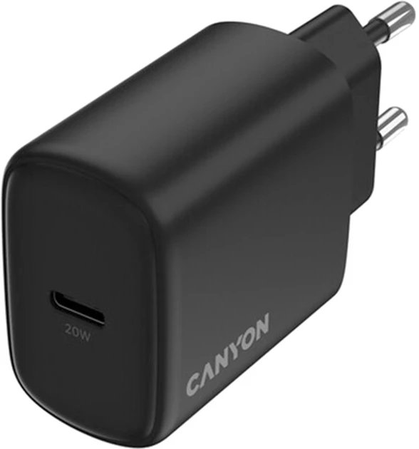 Karikues rrjeti Canyon OnCharge 200 CNE-CHA200-11, 20W, 1x PD, i zi