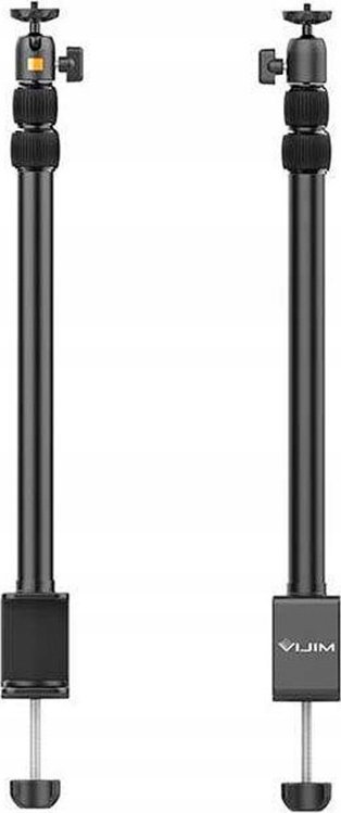 Mbajtëse tavoline për studio Ulanzi LS01, lartësi 37 96 cm, ngarkesë 1.5 kg, e zezë