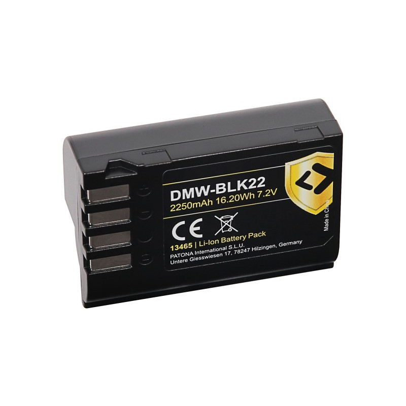 Bateri PATONA PROTECT për Panasonic DMW-BLK22