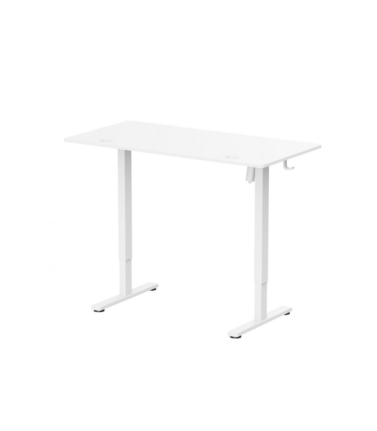 Tryezë zyre SERIOUX Ascend, rregullim elektrik lartësie, 730 1180 mm, e bardhë