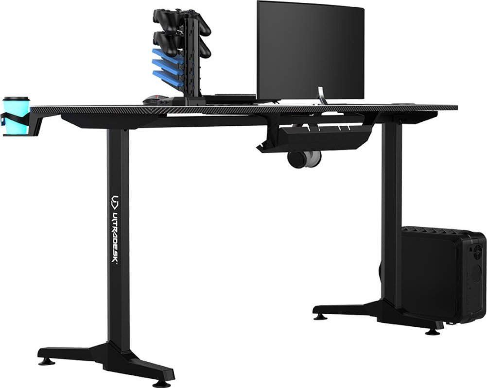 Tavolinë loje Ultradesk Frag, e zezë